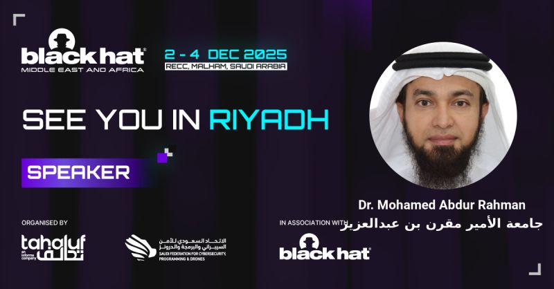 BlackHat Speaker Card